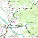 United States Geological Survey Hayesville, NC (1966, 24000-Scale) digital map