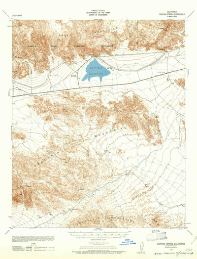 United States Geological Survey Hayfield, CA (1940, 62500-Scale) digital map