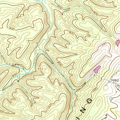 United States Geological Survey Hayfield, VA (1965, 24000-Scale) digital map