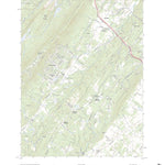 United States Geological Survey Hayfield, VA (2022, 24000-Scale) digital map