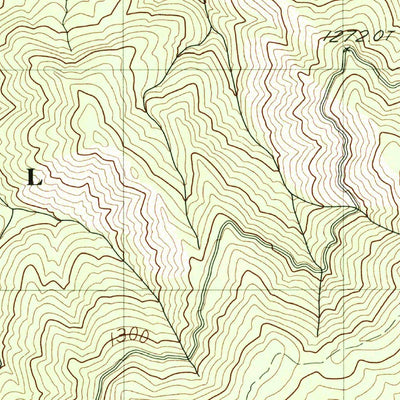 United States Geological Survey Hayfork Bally, CA (1982, 24000-Scale) digital map