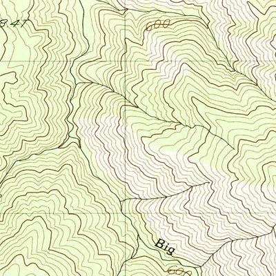 United States Geological Survey Hayfork Bally, CA (1982, 24000-Scale) digital map