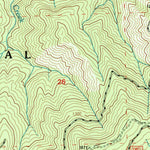 United States Geological Survey Hayfork Bally, CA (1998, 24000-Scale) digital map