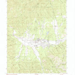 United States Geological Survey Hayfork, CA (1982, 24000-Scale) digital map