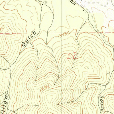 United States Geological Survey Hayfork Summit, CA (1982, 24000-Scale) digital map