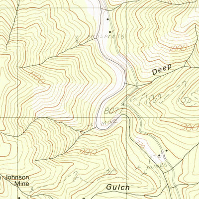 United States Geological Survey Hayfork Summit, CA (1982, 24000-Scale) digital map