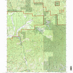 United States Geological Survey Hayfork Summit, CA (1998, 24000-Scale) digital map
