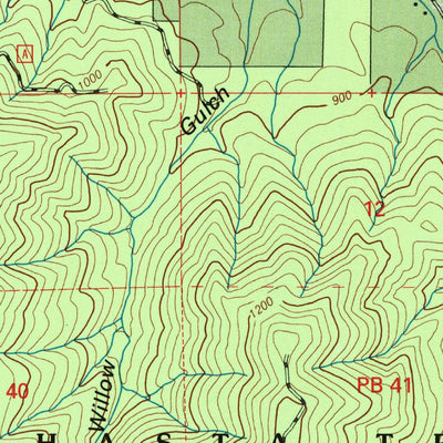 United States Geological Survey Hayfork Summit, CA (1998, 24000-Scale) digital map