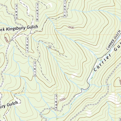 United States Geological Survey Hayfork Summit, CA (2022, 24000-Scale) digital map