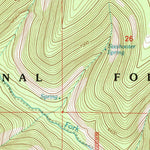 United States Geological Survey Haymaker Narrows, MT (1995, 24000-Scale) digital map