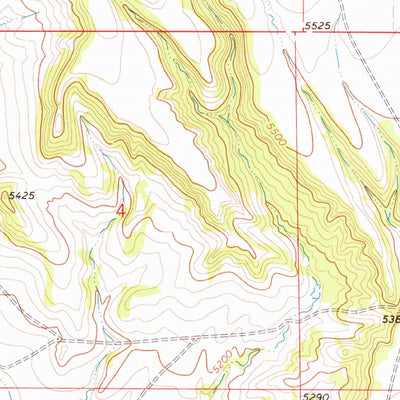 United States Geological Survey Haymaker Ranch SW, MT (1972, 24000-Scale) digital map