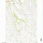 United States Geological Survey Haymaker Ranch SW, MT (1995, 24000-Scale) digital map
