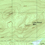 United States Geological Survey Haymock Lake, ME (1989, 24000-Scale) digital map