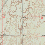 United States Geological Survey Hayne, KS (1971, 24000-Scale) digital map