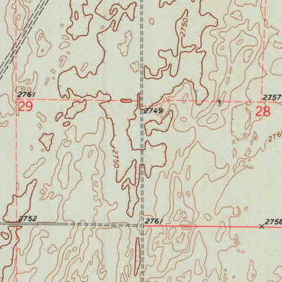United States Geological Survey Hayne, KS (1971, 24000-Scale) digital map