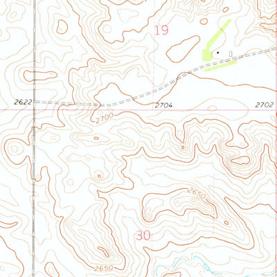 United States Geological Survey Haynes, ND-SD (1974, 24000-Scale) digital map
