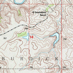 United States Geological Survey Haynes SE, SD (1998, 24000-Scale) digital map