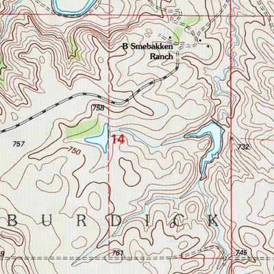 United States Geological Survey Haynes SE, SD (1998, 24000-Scale) digital map