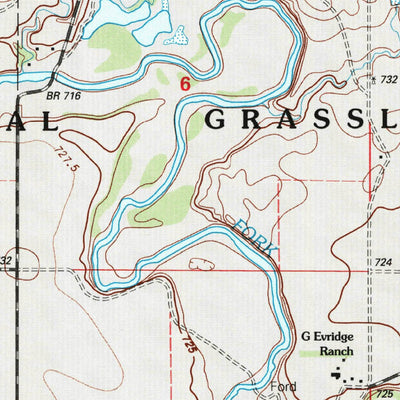 United States Geological Survey Haynes SW, SD (1998, 24000-Scale) digital map