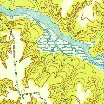 United States Geological Survey Haynesville, VA (1947, 24000-Scale) digital map
