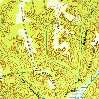 United States Geological Survey Haynesville, VA (1947, 24000-Scale) digital map