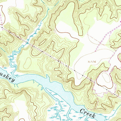 United States Geological Survey Haynesville, VA (1968, 24000-Scale) digital map