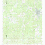 United States Geological Survey Haynesville West, LA (1986, 24000-Scale) digital map