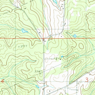 United States Geological Survey Haynesville West, LA (1986, 24000-Scale) digital map