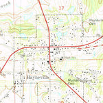 United States Geological Survey Hayneville, AL (1981, 24000-Scale) digital map