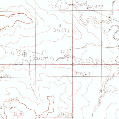 United States Geological Survey Haynie Reservoir, MT (1983, 24000-Scale) digital map