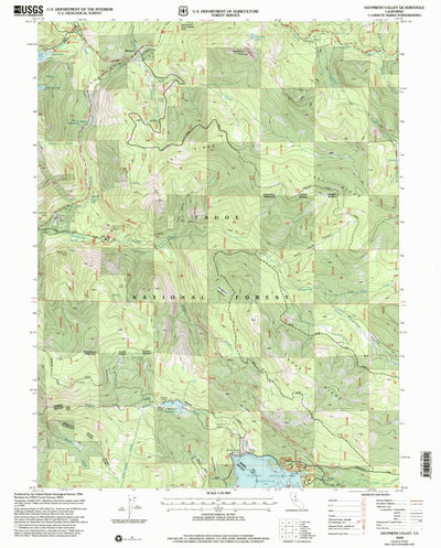 United States Geological Survey Haypress Valley, CA (2000, 24000-Scale) digital map