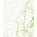 United States Geological Survey Hayrick Mound, OK-KS (1972, 24000-Scale) digital map