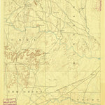 United States Geological Survey Hayrick, TX (1891, 125000-Scale) digital map