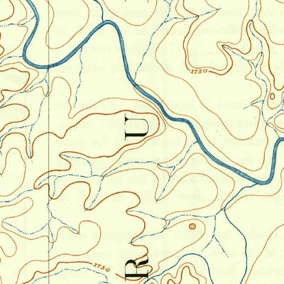 United States Geological Survey Hayrick, TX (1894, 125000-Scale) digital map