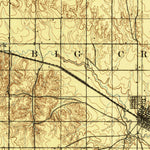 United States Geological Survey Hays, KS (1896, 125000-Scale) digital map