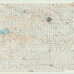 United States Geological Survey Hays, KS (1985, 100000-Scale) digital map