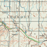 United States Geological Survey Hays, KS (1985, 100000-Scale) digital map