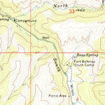 United States Geological Survey Hays, MT (1971, 24000-Scale) digital map