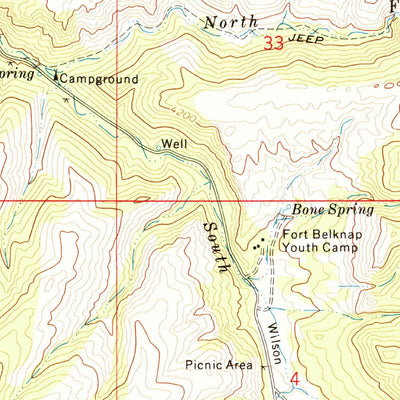 United States Geological Survey Hays, MT (1971, 24000-Scale) digital map