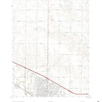 United States Geological Survey Hays North, KS (2022, 24000-Scale) digital map