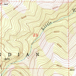 United States Geological Survey Hays Park, WY (1952, 24000-Scale) digital map