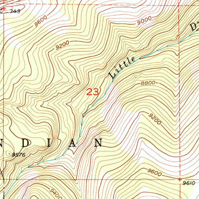 United States Geological Survey Hays Park, WY (1952, 24000-Scale) digital map
