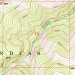 United States Geological Survey Hays Park, WY (1991, 24000-Scale) digital map
