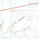 United States Geological Survey Hays SE, MT (1971, 24000-Scale) digital map