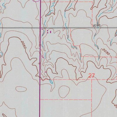 United States Geological Survey Hays South, KS (1961, 24000-Scale) digital map