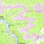 United States Geological Survey Haysi, VA (1963, 24000-Scale) digital map