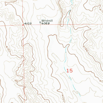 United States Geological Survey Haystack Butte, CO (1953, 24000-Scale) digital map