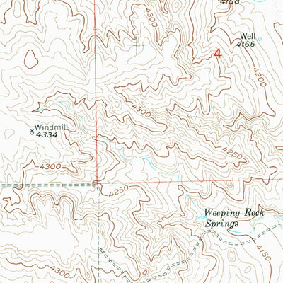 United States Geological Survey Haystack Butte, CO (1953, 24000-Scale) digital map