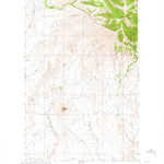 United States Geological Survey Haystack Butte, MT (1962, 24000-Scale) digital map