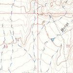 United States Geological Survey Haystack Butte, MT (1962, 24000-Scale) digital map